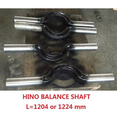 China STEEL TRUNNION BALANCE SHAFT FOR HINO HEAVY TRUCK ZM443 EF750 FM2P 700 L=1204 or 1224mm for sale