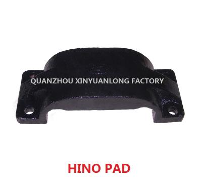 China GUARD LEAF SPRING STEEL HANGER BRACKET HATCH FOR HINO HEAVY TRUCKS PARTS for sale