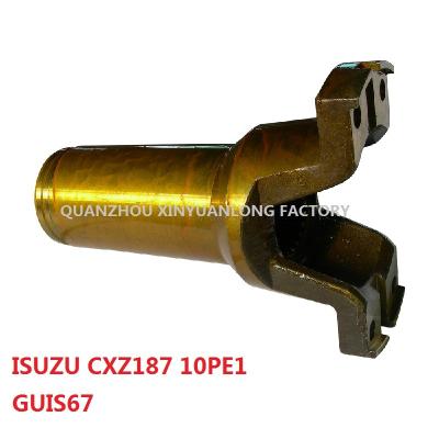 China Steel BUSHING YOK WELD FLANGE GROOVE universal jiont: GUIS67 for ISUZU TRUCK CXZ187 10PE1 OEM: 1-37171-058-0 REAR AXLE Propeller axle for sale