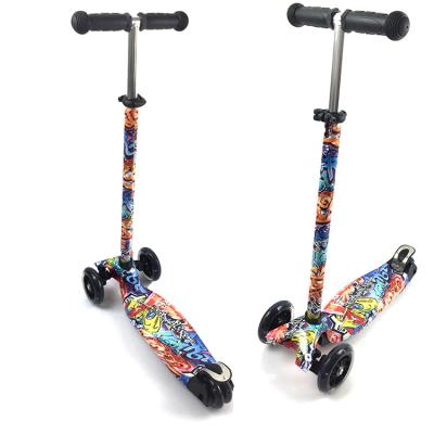 China 1pcs/bag wheel, wholesale 6pcs/ctn Folding Kids Scooter 3 PU Wheels Scooter For Kids for sale