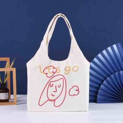 China 100% Eco-Friendly Wholesale Custom Grocery Girs Logo Cheap Eco Friendly Printing Shopping Prospect Bags Canvas Tote for sale