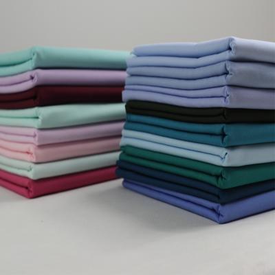 China Shrink-resistant 65 polyester 35 cotton twill fabric for hosptital uniform for sale