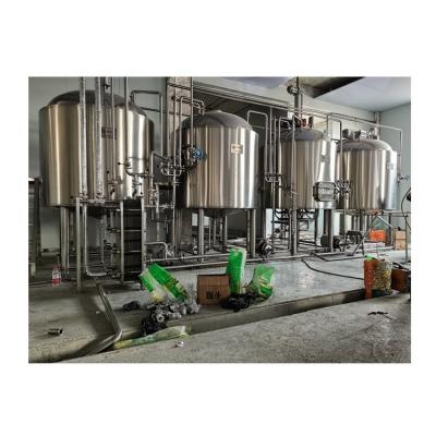 China Hotels Per Batch Beer Brewing Equipment Micro Brewery 100L 300L 500L 1000L 2000L 3000L for sale