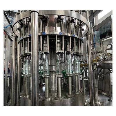 China Semi automatic hotel beer bottle filling line and capping machine for brewery for sale