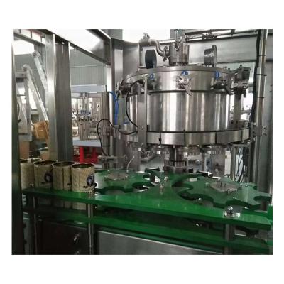 China Hotels 12 Heads Automatic Beer Can Filling Machine for sale