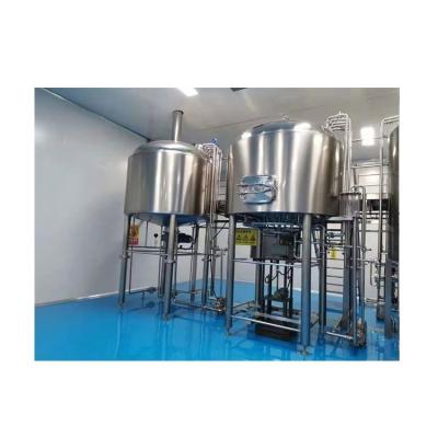 China Hotels Supply 500l Professional Full Automatic 4 Vessel Stainless Craft Beer Brewing Equipment for sale