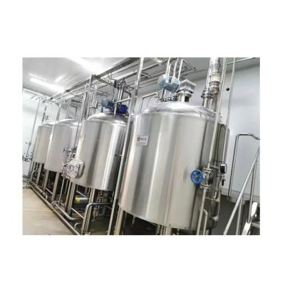 China Hotel Manufacturer Wholesale 400l 500l Project 304 Stainless Steel Craft Beer Brewery Factory Turnkey Beer Brewing Equipment for sale