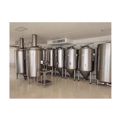 China Hotels 500l Beer Brewing Equipment Grain Fermenter Production Line Stainless Steel Craft Beer Making Machine for sale