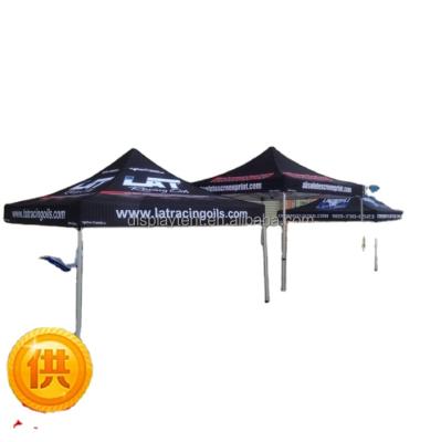 China Custom 10x10ft Fireproof Custom Pop Up Canopy Tent Event View Aluminum Advertising Trade Show Tents Folding for sale