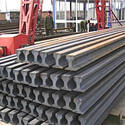 Chine Acier R50 U71mn Crane Rail Steel Track Rail Qu70 Qu80 Qu100 Qu120 de rail de chemin de fer de Hms1-2 Q235B 45#Mn à vendre