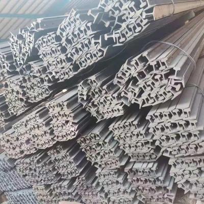 China Hms1-2 Q235B 45#Mn R260 U71mn Material Grade Crane Rail Steel Railway Track Qu70 Qu80 Qu100 Qu120 for sale