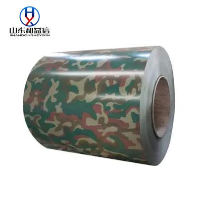 China Camuflaje de color revestido con chapa de hierro Prepintado de acero PPGI Rollo de acero en venta