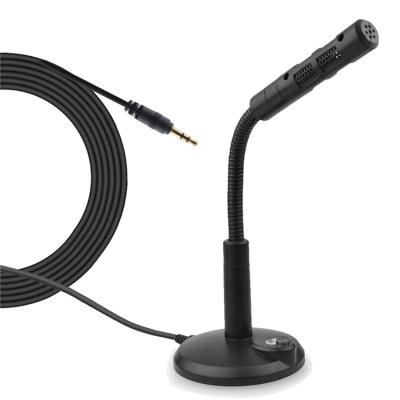 China Economical PC Mic Computer SONCM 3.5mm Condenser Microphone Microphone for sale