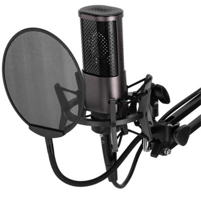 China Microphone Desktop Professional Computer Condenser Recording Condenser Microphones Desktop Condenser for sale