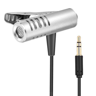 China Lavalier Microfono Mic Condenser Microphone R933 Collar For Phone Computer for sale