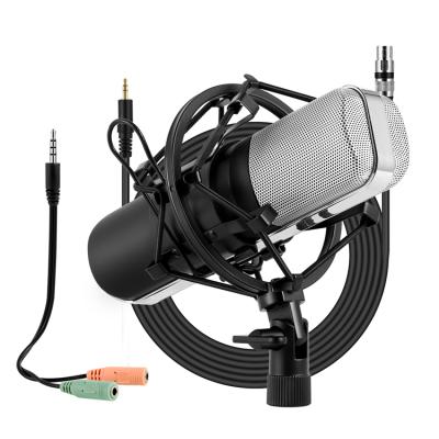 China Professional Recording Studio Microphone Shockproof Condenser Microphone For PC for sale