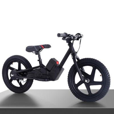 China Steel Mini Bike Children Electrical Powered Kids Bike 16 Inch Kids Electric Balance Battery Powered Bike for sale