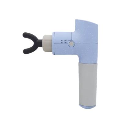 China New Silent Adjustable Small Body Vibration Shock Relaxer Fascia Massage Gun for sale