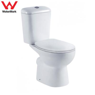 China Double-flow Toilet Watermark Toilet Chinese WC Rimless Two-Piece Bathroom A3969C for sale