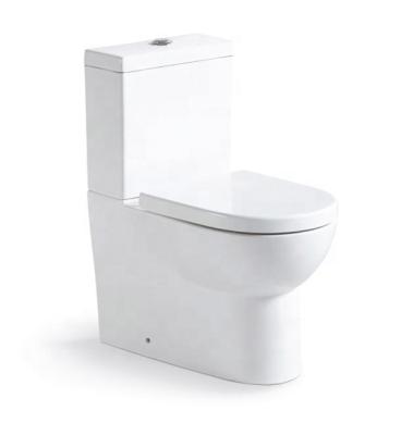 China Double-flow China Washdown Sanitary Ware Ceramic Two Piece Toilet for sale