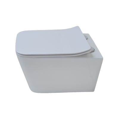 China Double-Flow Ceramic Bathroom Rimless WC Wall Hung Toilet M3317 for sale