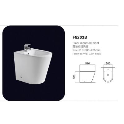 China Modern High Quality Ceramic Floor Standing Self Cleaning Toilet Bidet For Women for sale