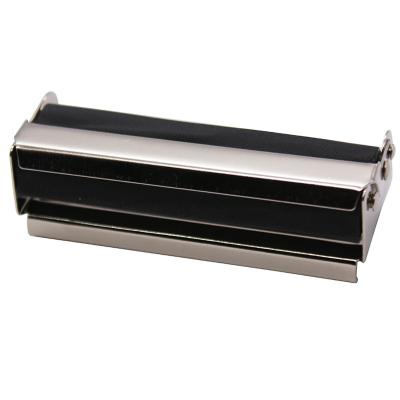 China Cheap Wholesale Cigarette Metal Cigarette Rolling Machine 78MM Tobacco Rolling Roller With Paper Clip for sale