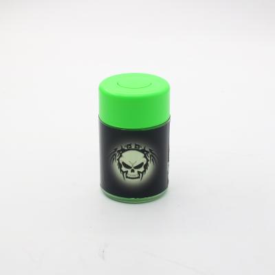 China Smoking High Quality Custom Color LED Sealed Tank and Built-in Cigarette Grinder for sale