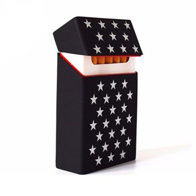 China Wholesale Novelty Custom Printing Soft Silicone Cigarette Holder Tobacco Packet Storage Box for sale