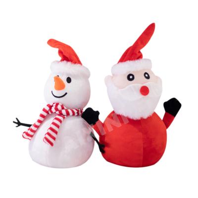 China High Quality Plush Toy Christmas Decorations from Toy Custom Manufacturer Christmas Snowman Plush Toy for sale