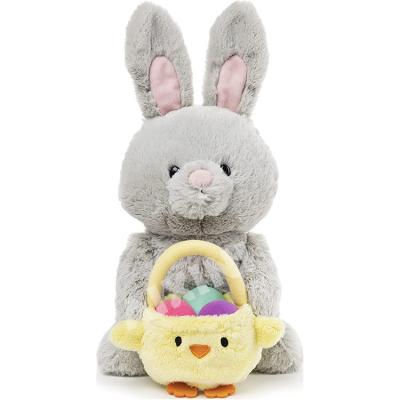 China Soft Doll Easter Bunny Plush Lovely Stuffed Rabbit Decoration/Home Gift and Animals Easter Toy Kids Plush Toys for sale