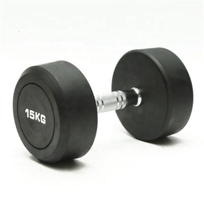 China Universal Gym Equipment Hot Selling Manufacturer High Quality Dumbbell Hex Dumbbells Round Head Dumbbell Set for sale