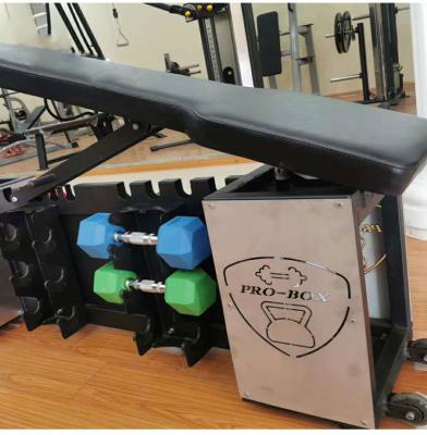 China Indoor Home Heavy Duty Storage Muti Heavy Duty Storage Bench Fitness Dumbbell Stool Bench Gym Bench Equipment for sale