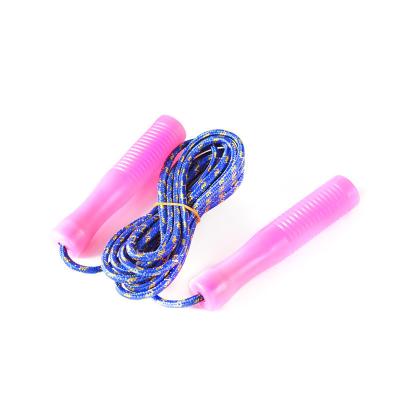 China Plastic PVC Kids Students Handle Jump Rope Kids Jump Rope Sports Fitness Jump Rope Adjustable for sale