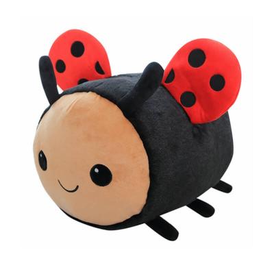 China Toy Wholesale Bulk Factory Insect Bee Ladybug Stuffed Plush Toys Custom Stuffed Animals Cute Logo Personalized Soft Plushies Gift Sit for sale