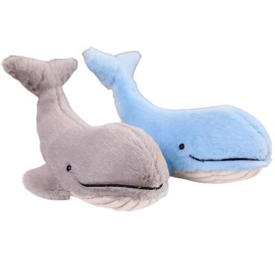 China Toy Wholesale Bulk Factory Custom Logo Personalized Soft Realistic Whale Plushies Sea Plush Toys Cushion Pillow for sale