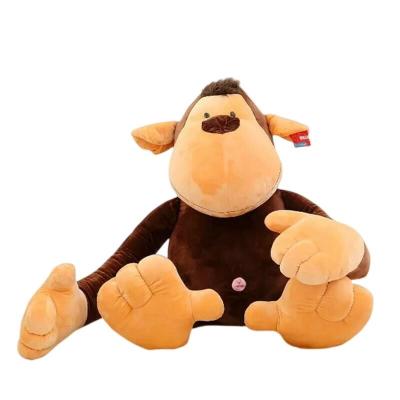 China Toy Wholesale Factory Custom Logo Personalized Big Soft Chimpanzees Monkey Plushies Plush Toys Stuffed Animals For Kid Child Baby for sale