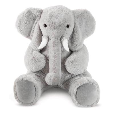 China Custom Toy Wholesale Factory Bulk Fluffy Logo Gift Personalized Soft Elephant Plushies Plush Toys Stuffed Toys for Kid Child Baby for sale