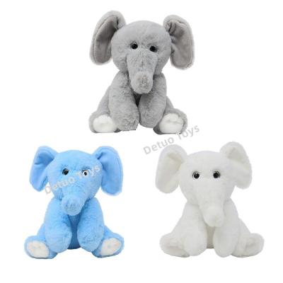 China Toy Wholesale Bulk Factory Custom Logo Gift Personalized Soft Cute Elephant Plushies Plush Toys Stuffed Toys For Kid Child Baby for sale