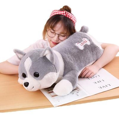 China Plush Toy Stuffed Animals Pillow Cushion Corgi Puppy Plushies from Toy Wholesale Bulk Factory Custom Logo Personalized Soft Lying Fat for sale