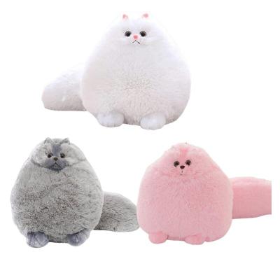 China Custom Logo Persian Animals Personalized Soft Cuddly Gift Cat Plushies Plush Toys Stuffed from Toy Wholesale Bulk Factory for Kid Child for sale