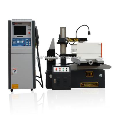 China Automatic building material stores DK7735 low price fast high speed cnc wire cutting edm machine for sale