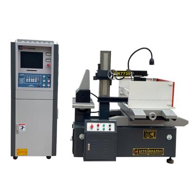 China Building Material Shops CNC Cut EDM Erosion Cutting Machine Wire Cutting DK7735 for sale