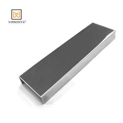 China Modern Custom Stainless Steel Tile Trim For Floor Wall Edges Decoration 304 Tile Edge Profiles Wall Edges Trim for sale