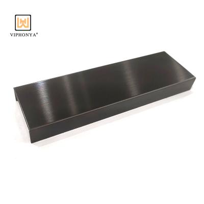 China Viphonya 304 Stainless Steel Profiles Modern U Shaped Stainless Steel U Profile Tile Trim Wall Corner For Mall for sale