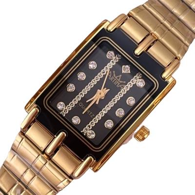 China Classic thin ultra-thin nano gold couples day/date style man and woman new watch with calendar quartz watch movement for sale