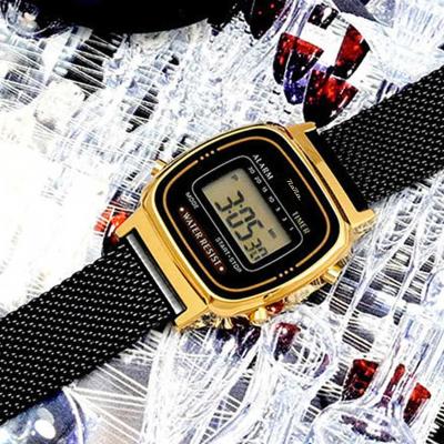 China Luxury Nano Day/Date Brand Women Sport Watch Waterproof Electronic Led Digital Watch Rose Gold Ladies Wrist Watches for sale