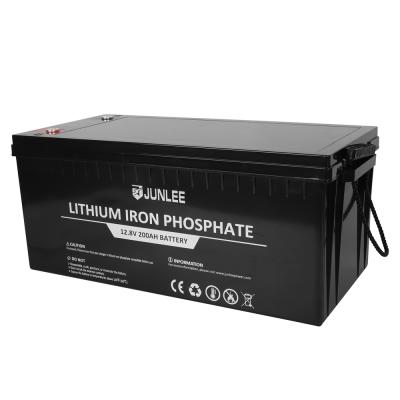 China 5kw 12.8v 200ah Solar Rechargeable Li-ion Lifepo4 Battery Pack For UPS / Solar Storage / Car for sale