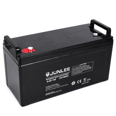 China Machine- Sealed Maintenance Free GEL 12V 100Ah Storage Lead Acid Battery for sale