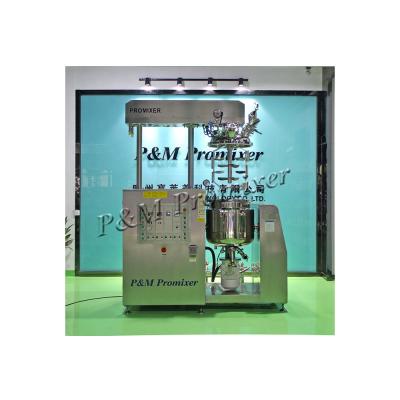 China Viscous Fluid Automatic production Promixer 100l vacuum homogenizer emulsifier mixer cosmetic face mask making machine for sale